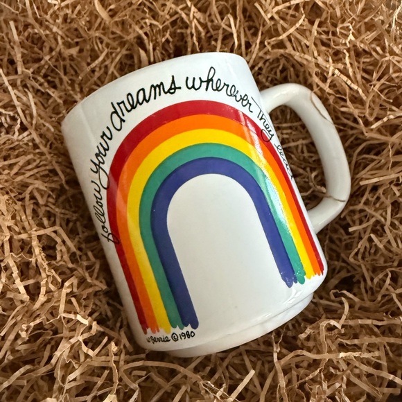 (2) Rainbow Mug Set - A Cup of Happy - Picture 7 of 12
